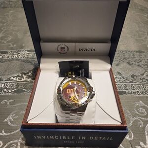 Invicta NFL Washington Commanders Watch - New in Box